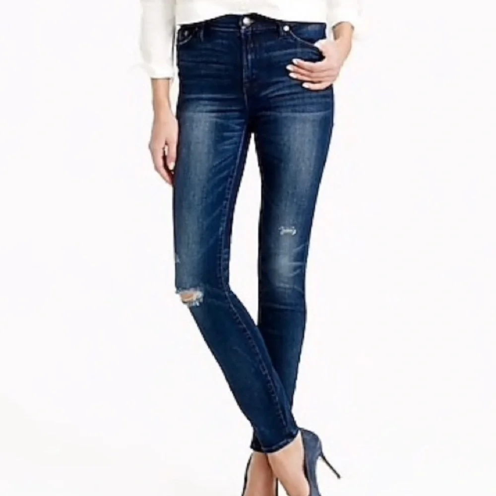 J. Crew lookout high rise distressed jeans 28